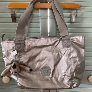 Kipling silver shoulder bag